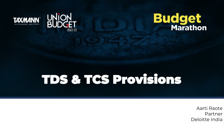 tds tcs provisions tds tcs provisions