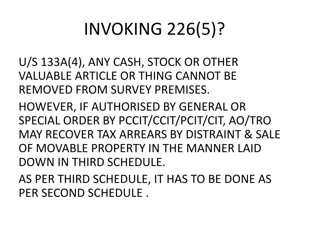 invoking 226 5