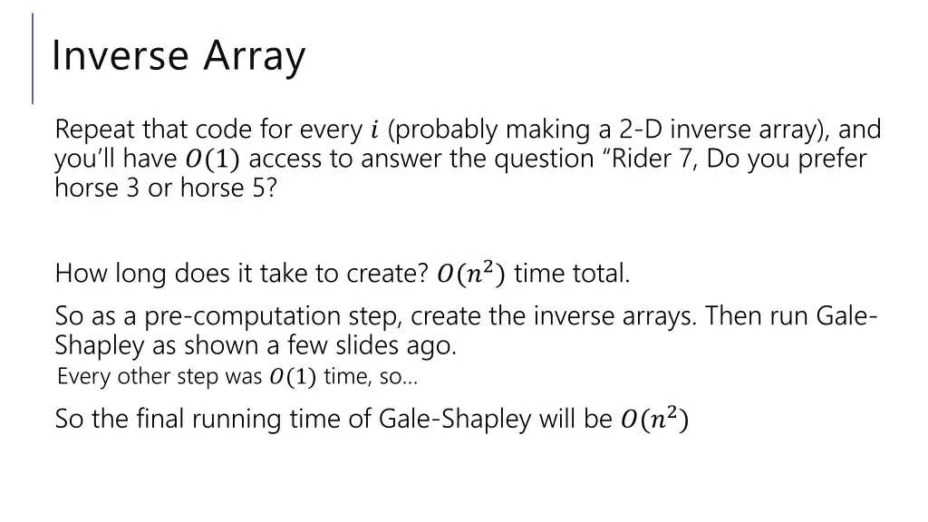 inverse array 1