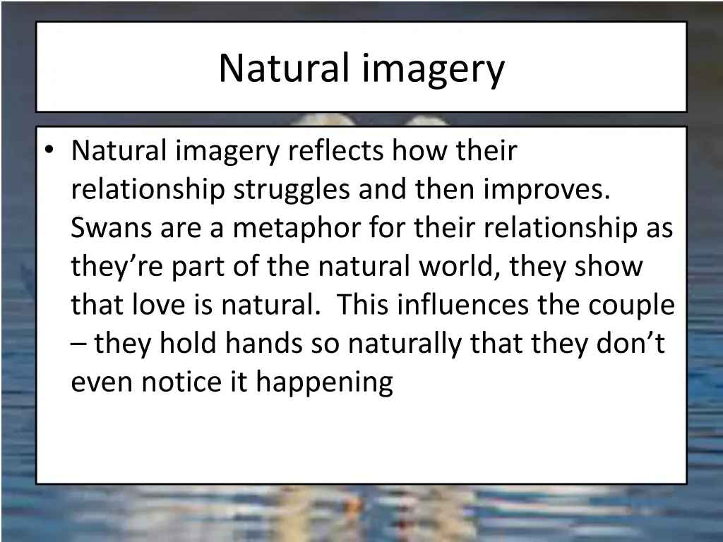 natural imagery