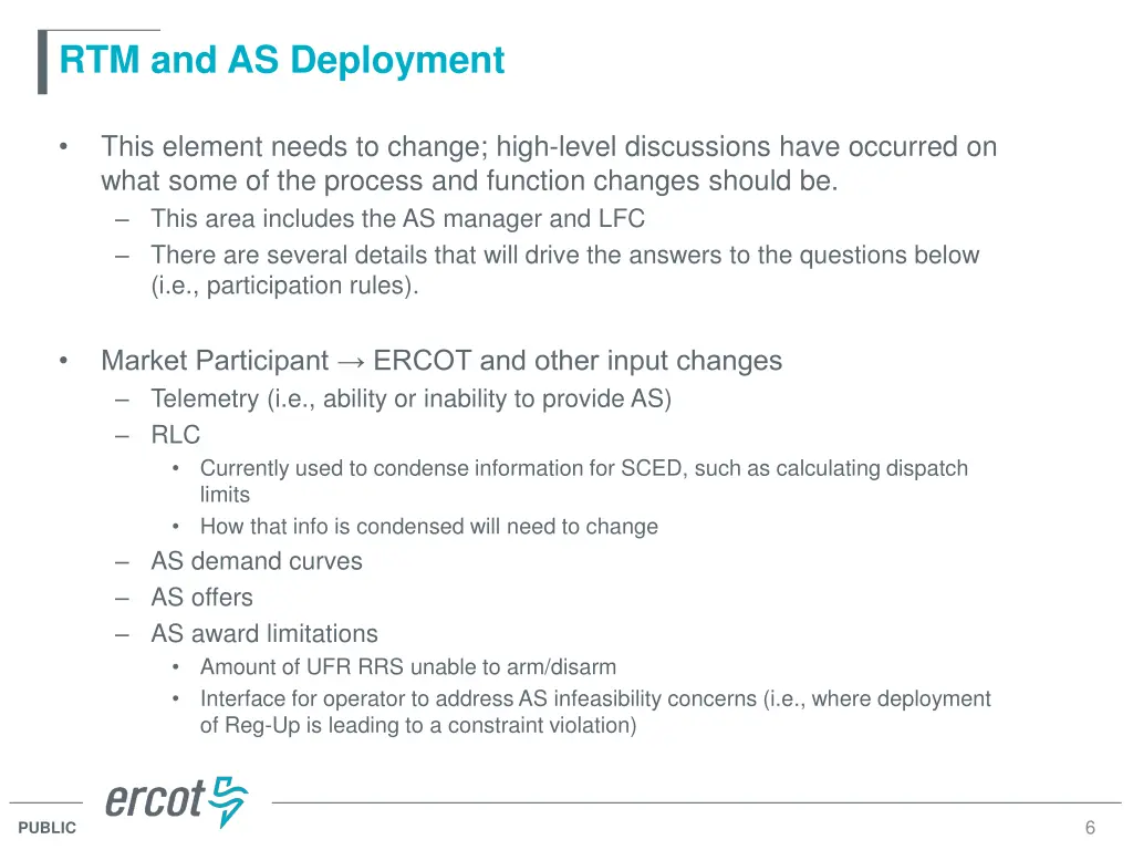 rtm and as deployment