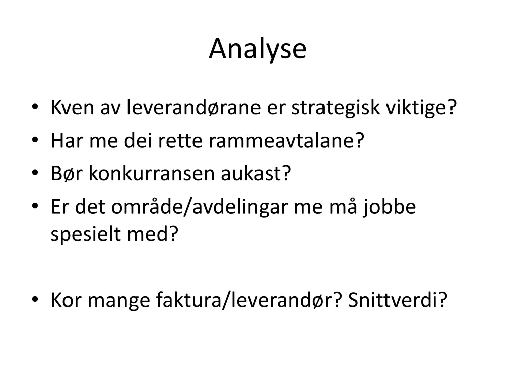 analyse 1