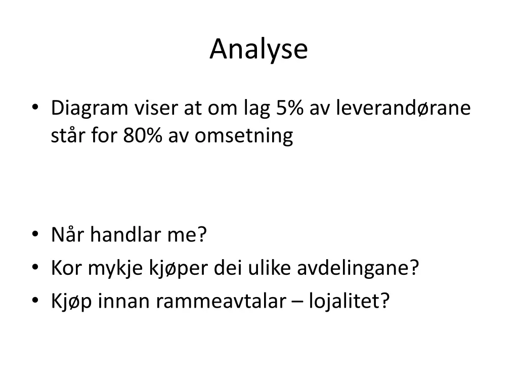 analyse