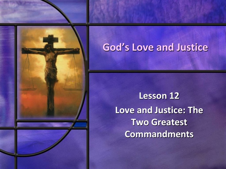 god s love and justice