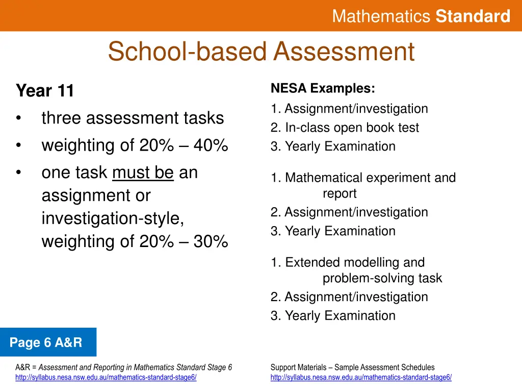 mathematics standard 19