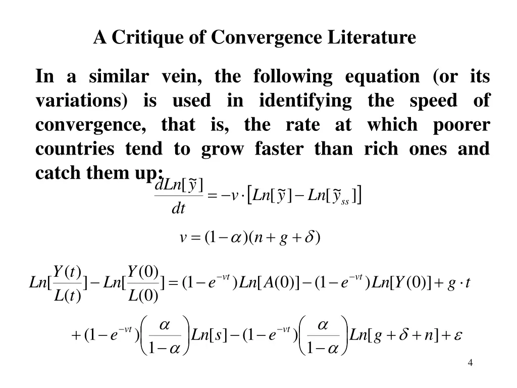 a critique of convergence literature 1