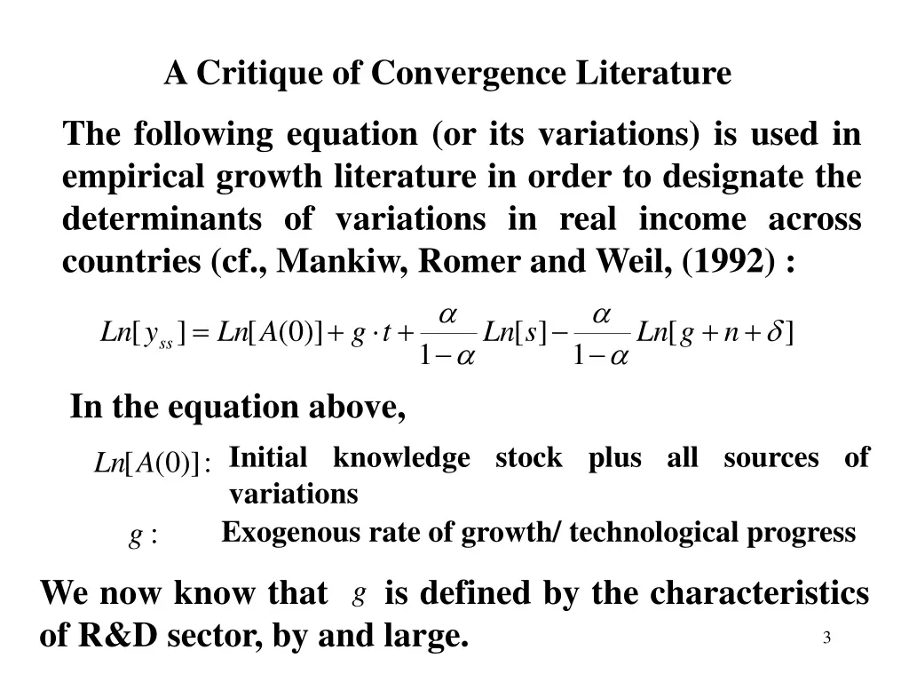 a critique of convergence literature