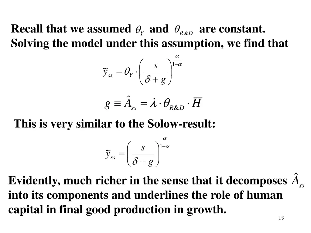 recall that we assumed and are constant solving