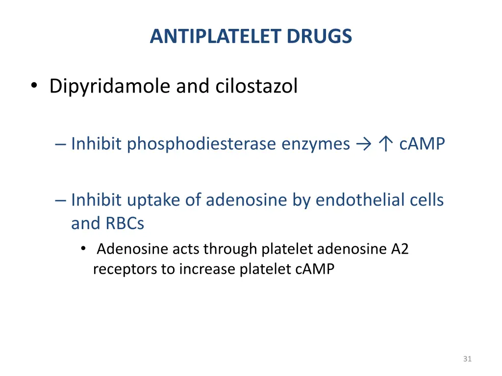 antiplatelet drugs 2