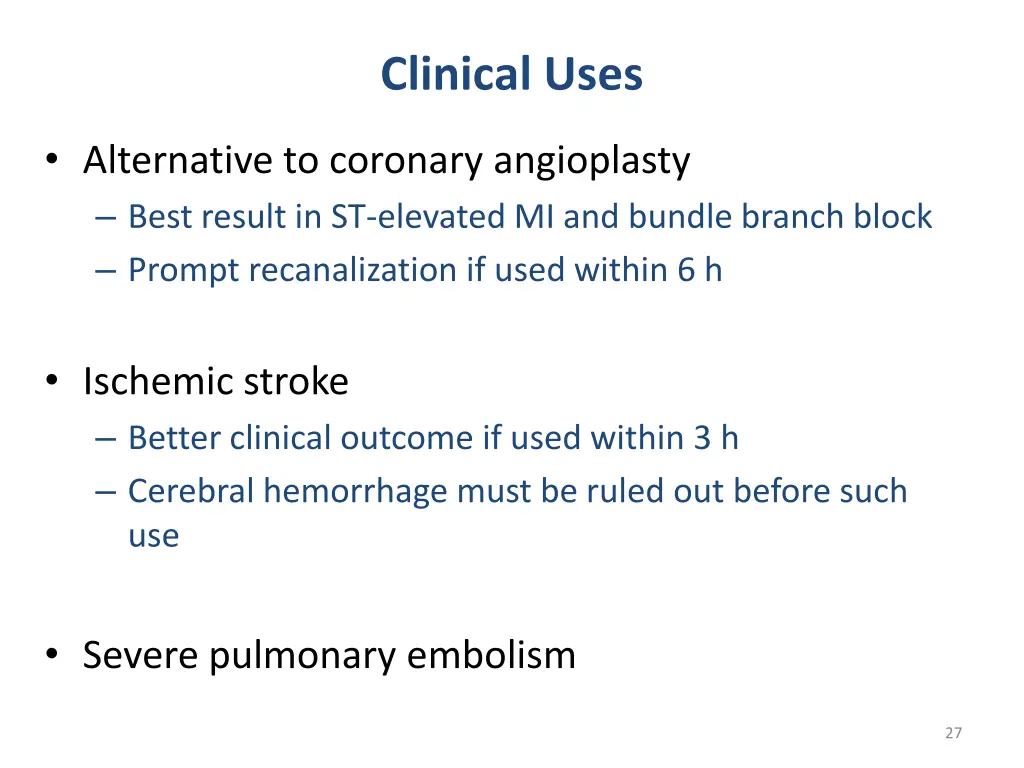 clinical uses 3