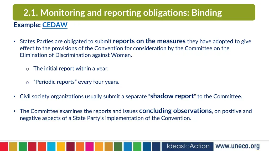 2 1 monitoring and reporting obligations binding 1