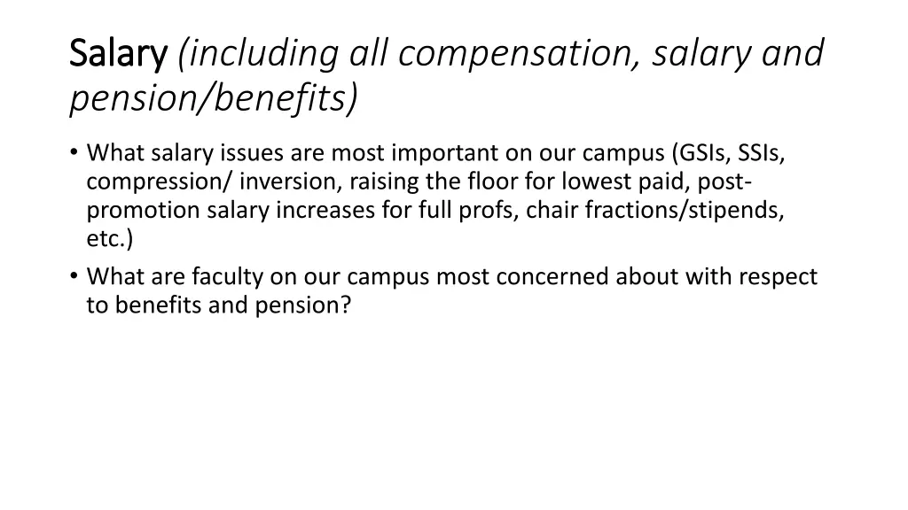 salary salary including all compensation salary