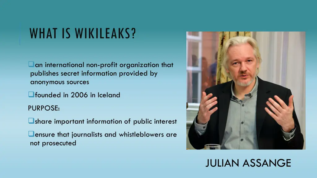 what is wikileaks