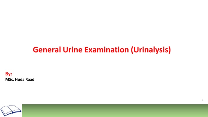 general urine examination urinalysis