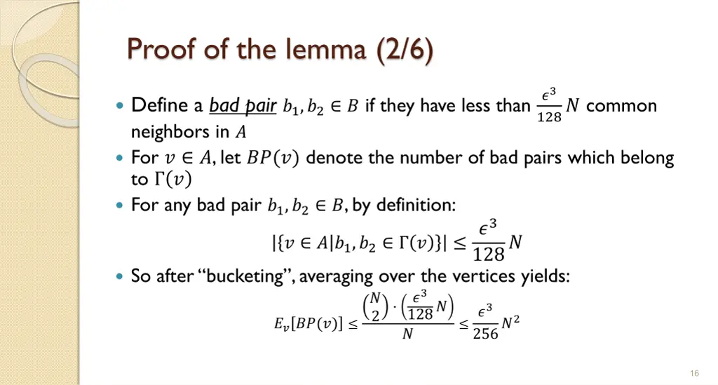 proof of the lemma 2 6