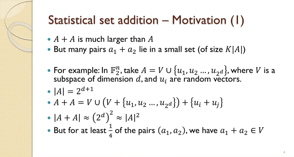 statistical set addition motivation 1