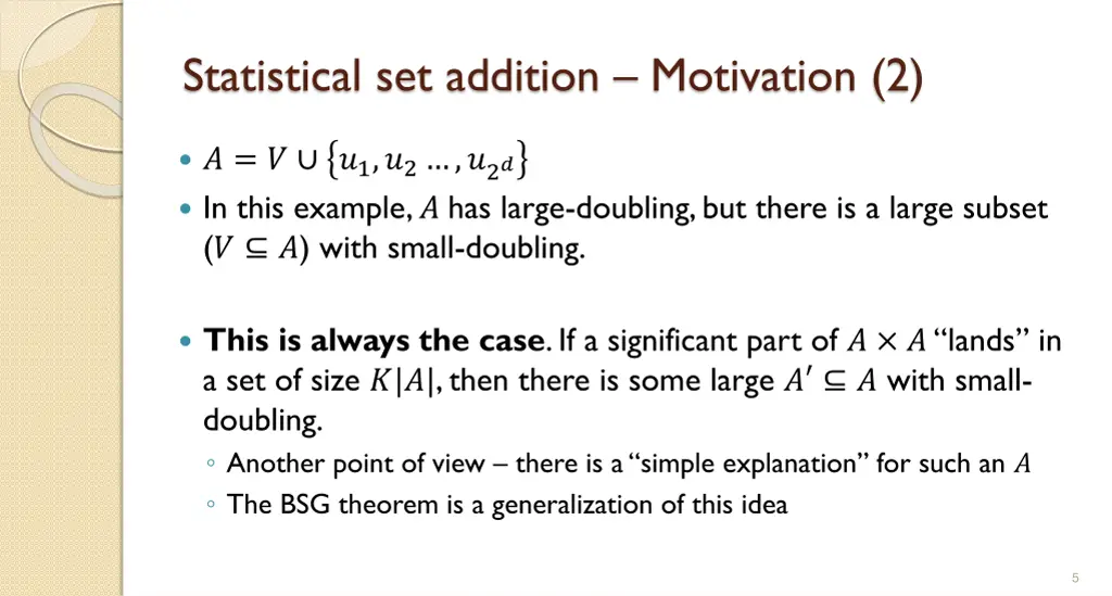 statistical set addition motivation 2