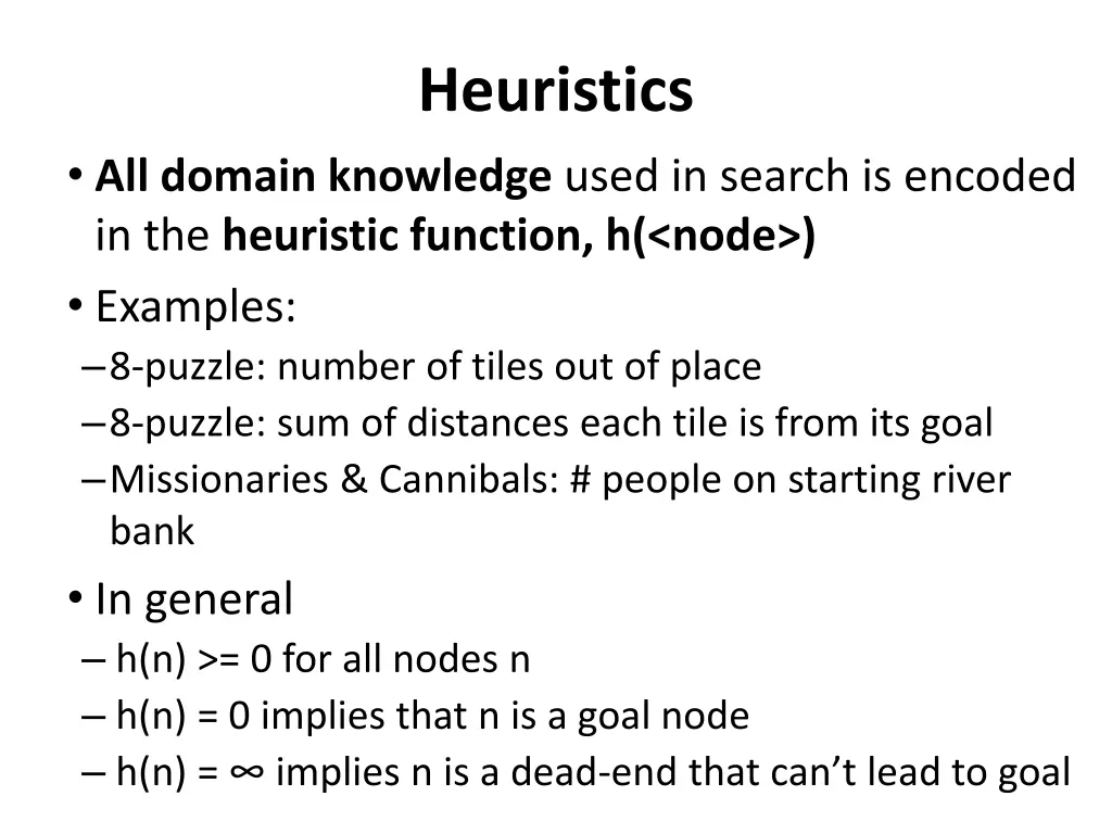 heuristics