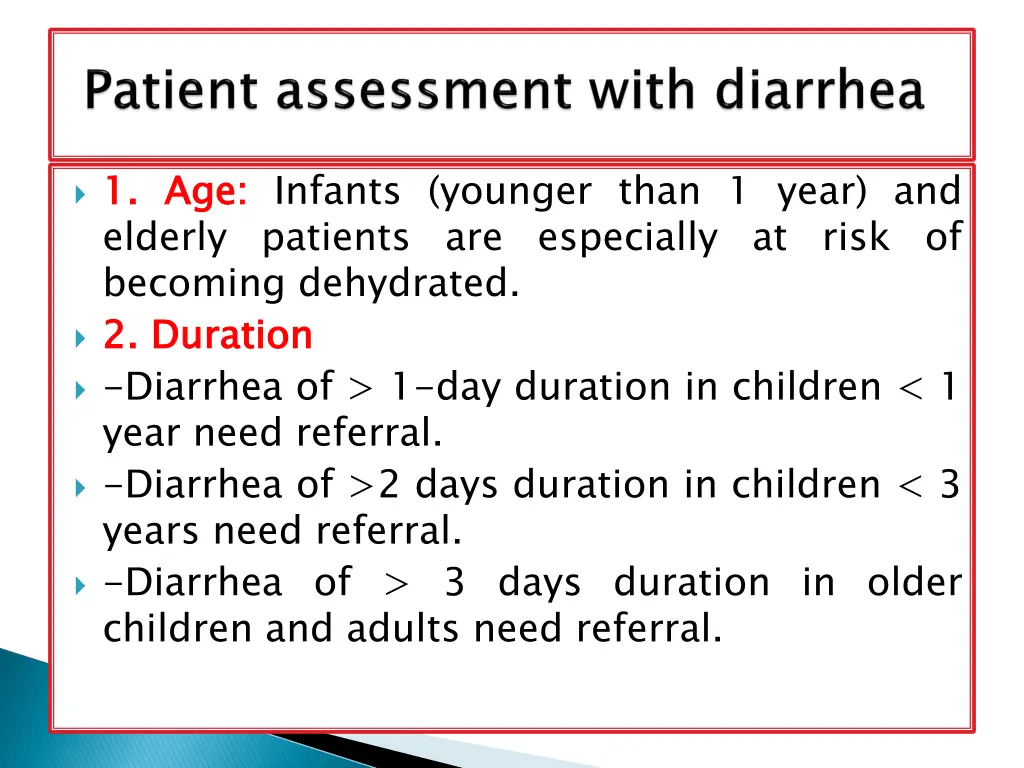 1 1 age elderly patients are especially at risk
