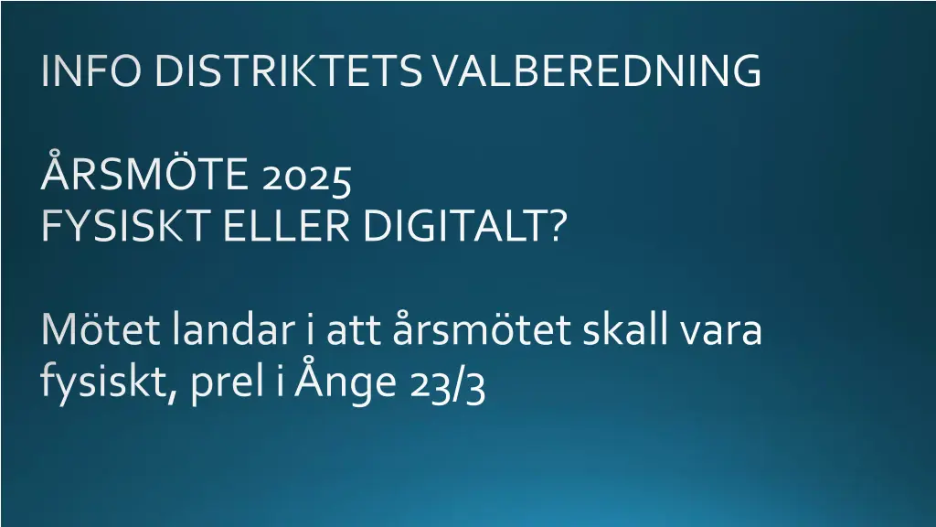 info distriktets valberedning