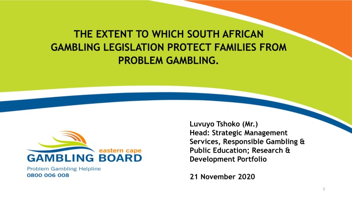 the extent to which south african gambling