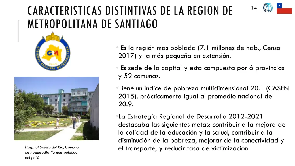 caracteristicas distintivas de la region
