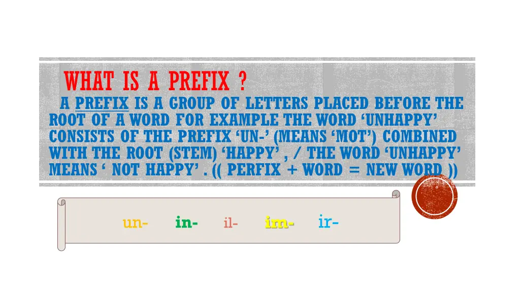 what is a prefix a prefix is a group of letters