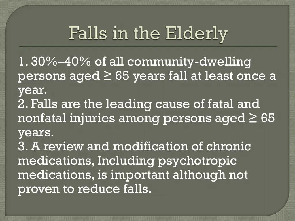 1 30 40 of all community dwelling persons aged