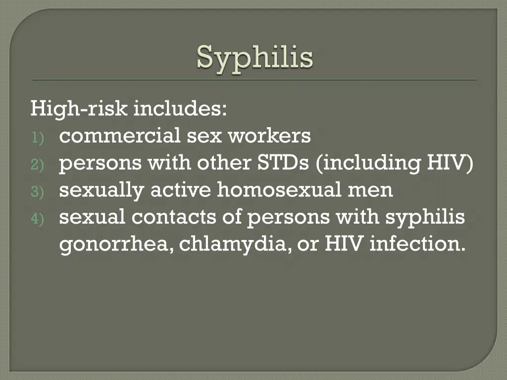 high risk includes 1 commercial sex workers