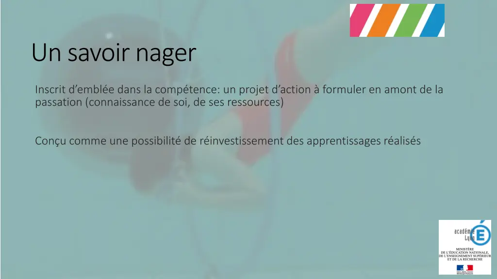 un savoir nager