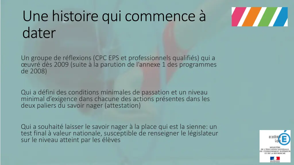 une histoire qui commence dater