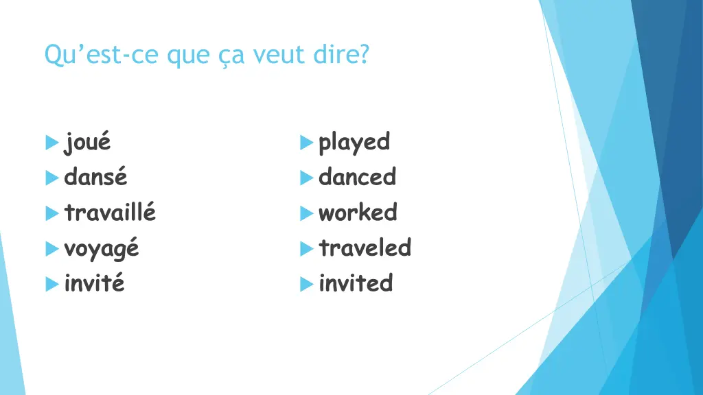 qu est ce que a veut dire