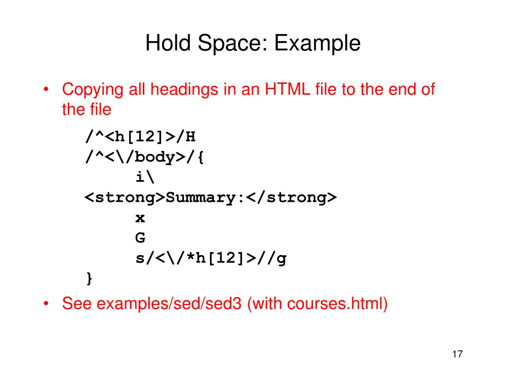 hold space example