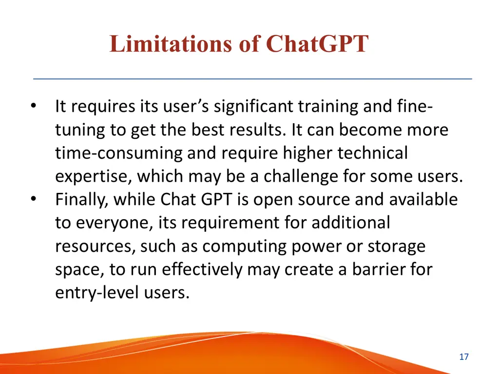 limitations of chatgpt