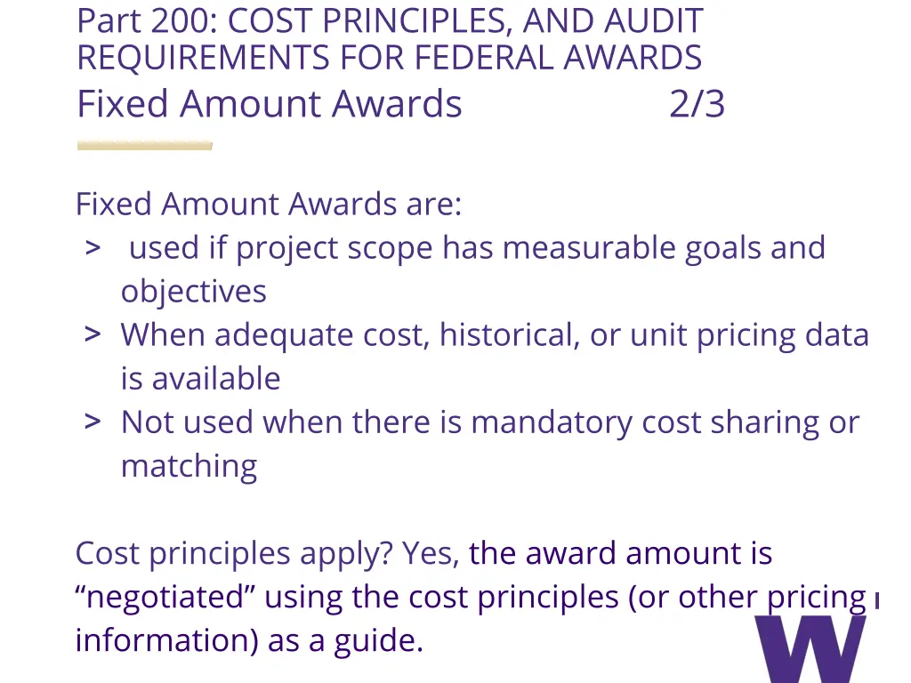 part 200 cost principles and audit requirements 1