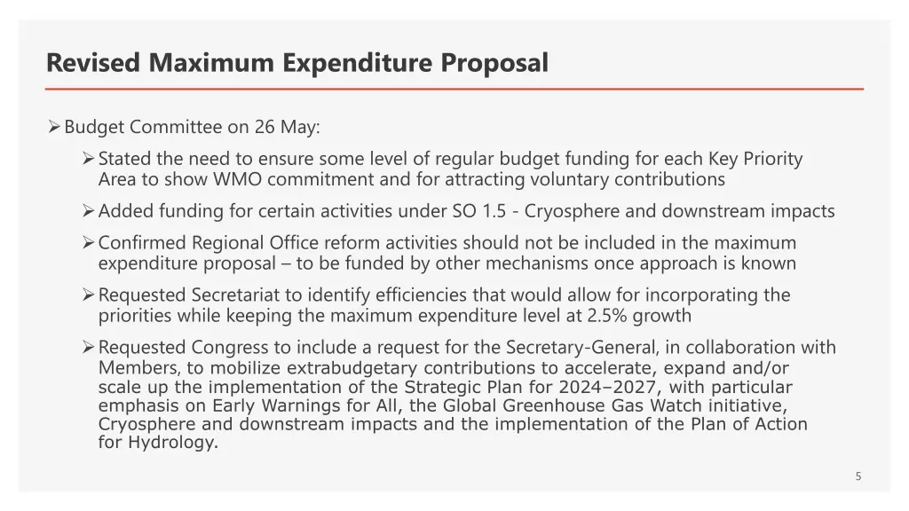 revised maximum expenditure proposal 1