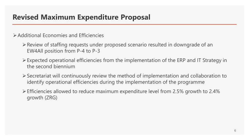 revised maximum expenditure proposal 2