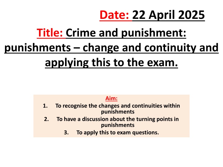 date 22 april 2025