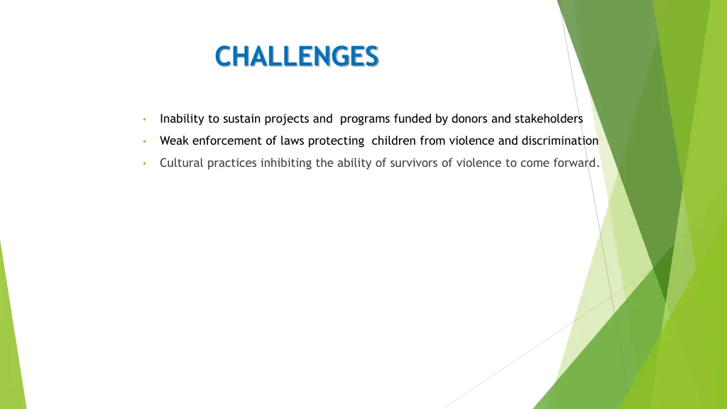 challenges