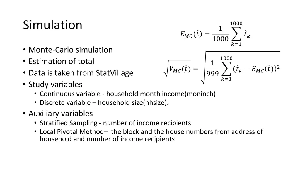 simulation