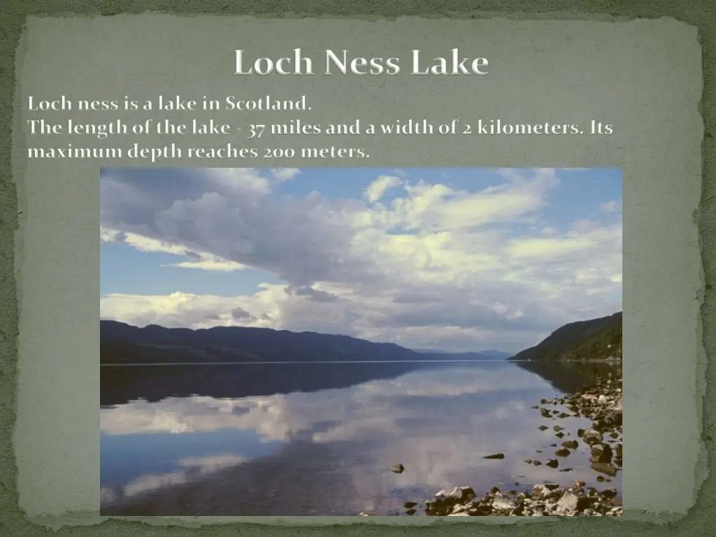 loch ness lake