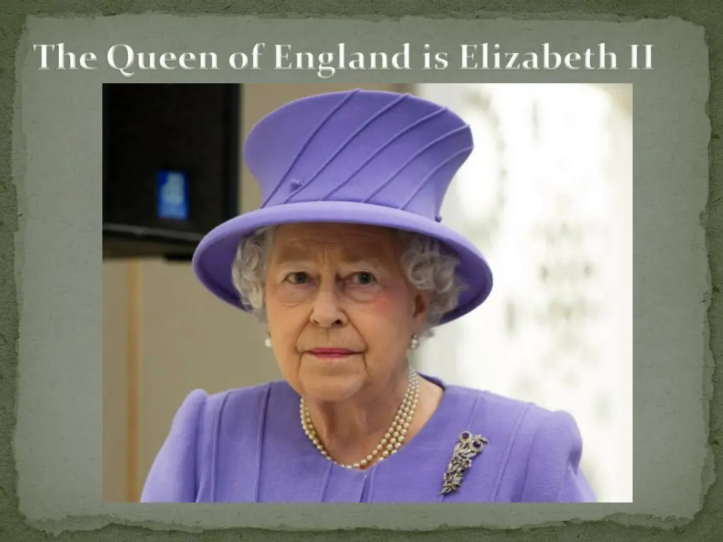 the queen of england is elizabeth ii