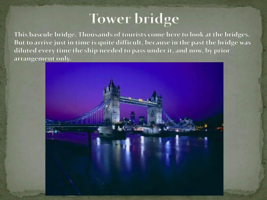 tower bridge
