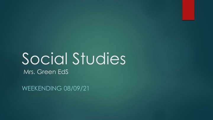 social studies mrs green eds