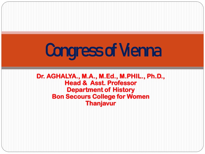 c ongress of vienna