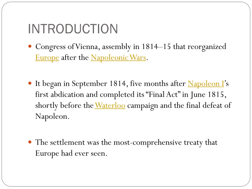 introduction