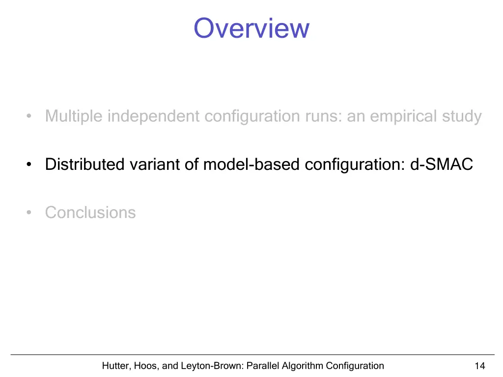 overview 2