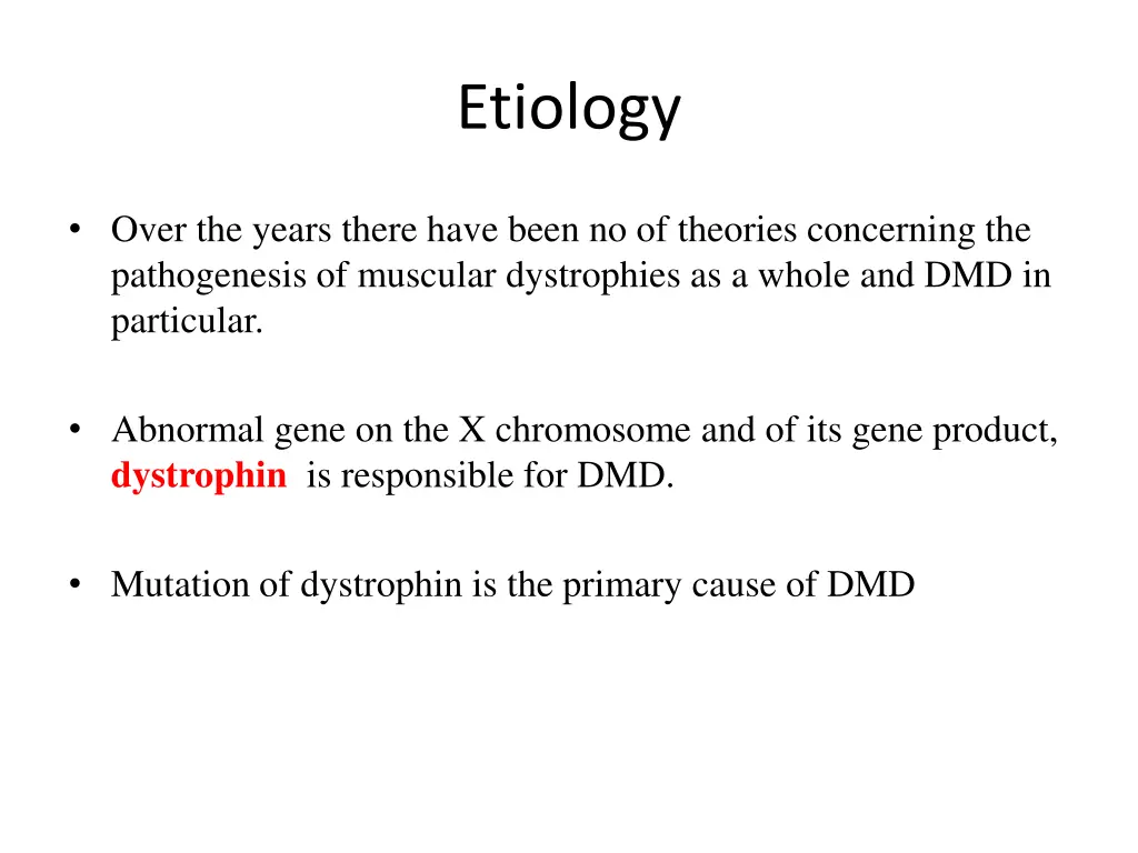 etiology