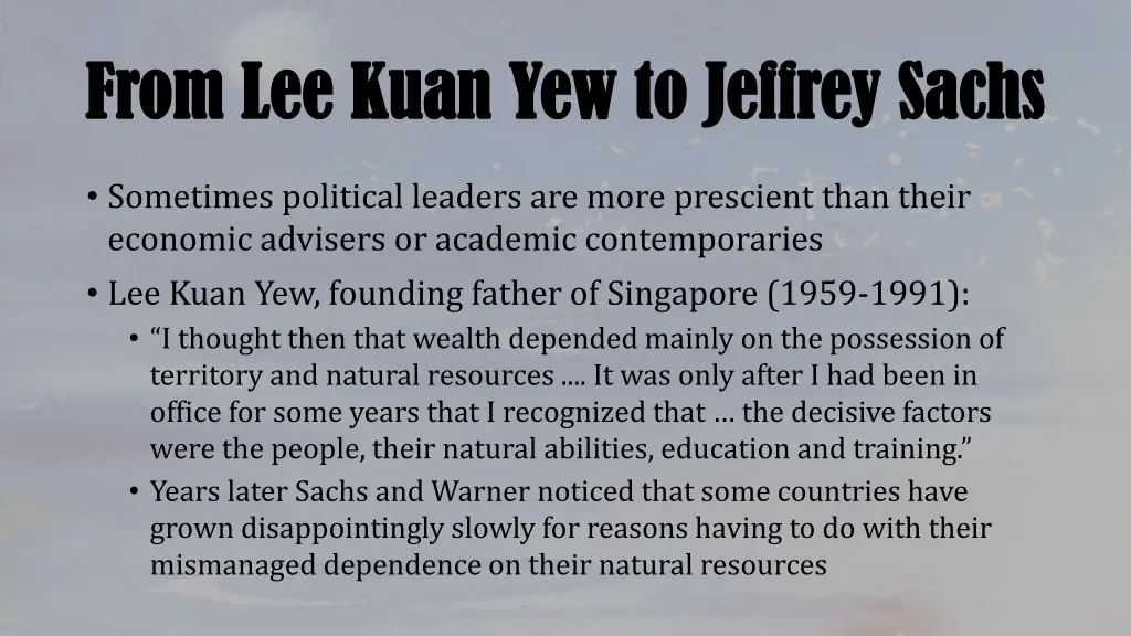 from lee from lee kuan