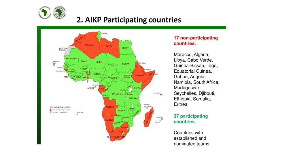 2 aikp participating countries